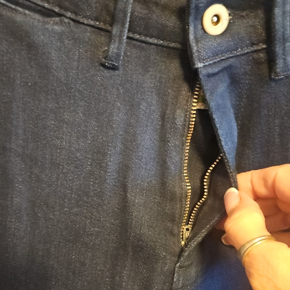 Anthropologie Pilcro Wide-Leg Pants - Deep Blue - Picture 6 of 9